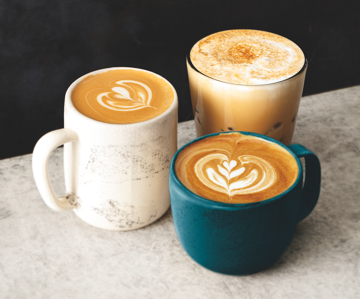 new plant-based foods vegan horchata latte at Peet's Coffee