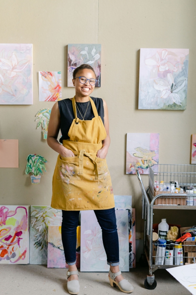 African American artist, Avery Williamson. (Photo: Business Wire)