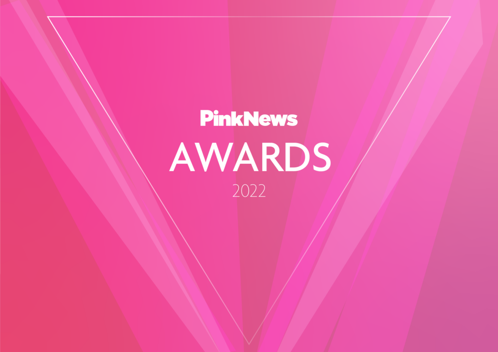 Pink News Awards award