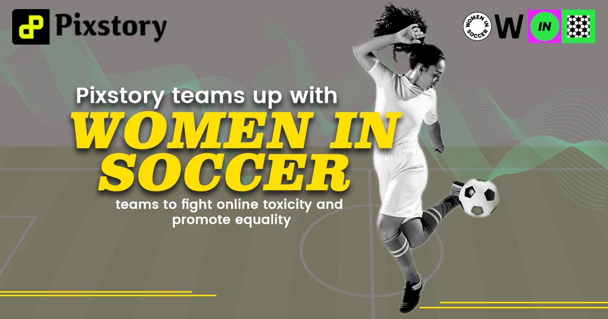 Pixstory is hoping this partnership will lead to more inclusive conversations around soccer, sports and women's athletics