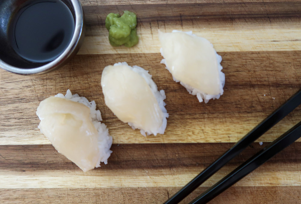 plant-based sea bass nigiri - new plant-based foods.jpg 