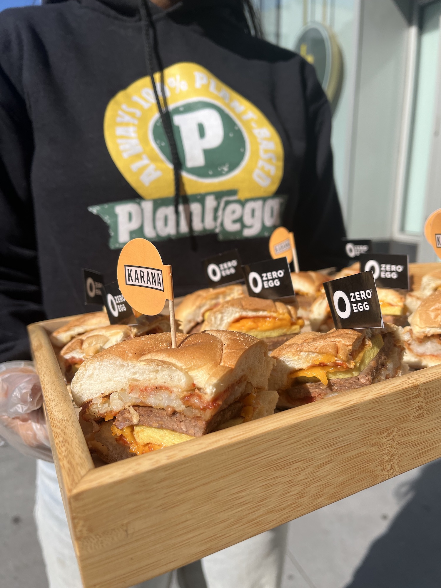 plantega plant-based sandwich samples in new york city bodegas