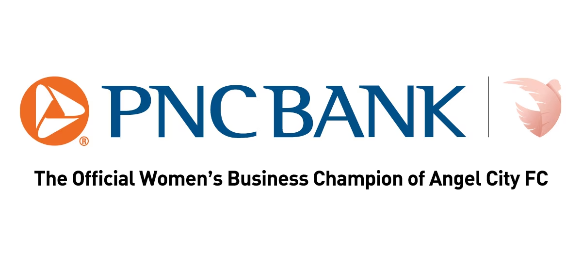 PNC Bank The Official Women’s Business Champion for the Angel City Football Club logo