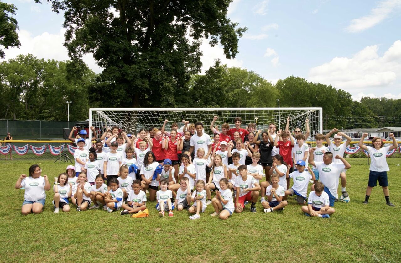 group photo of soccer players