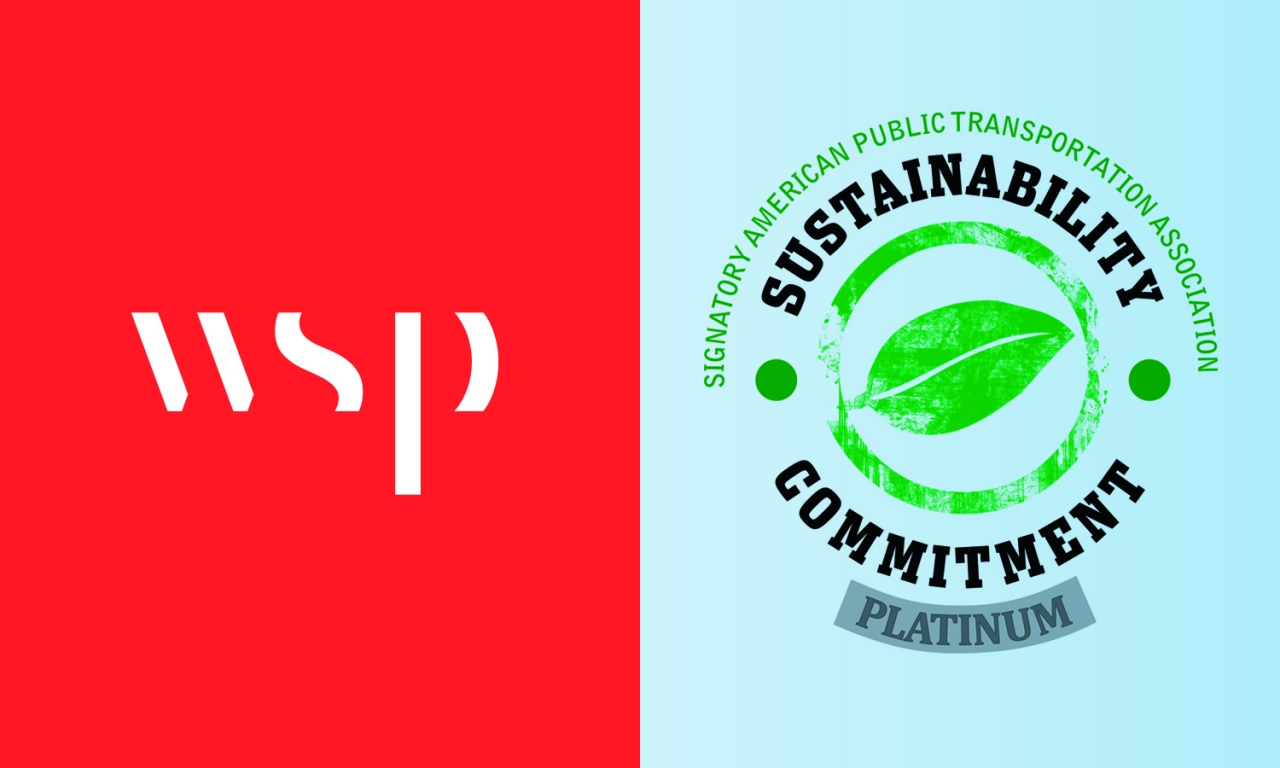 CSRWire WSP USA Earns APTA's Highest Recognition for Sustainability