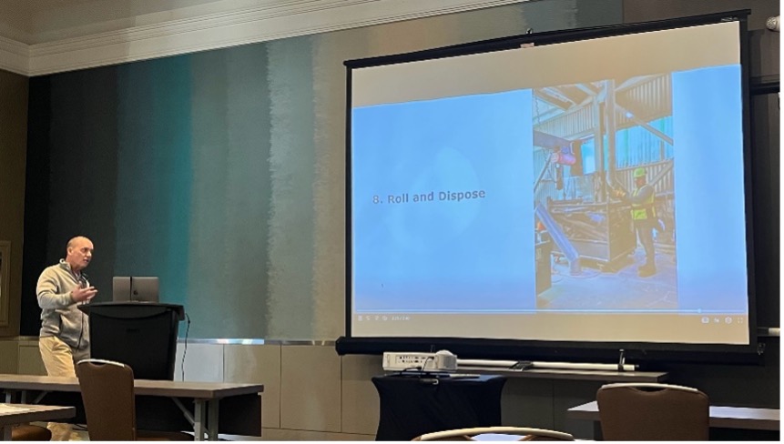 person giving presentation at the Essential Minerals Association 2025 Annual Conference 