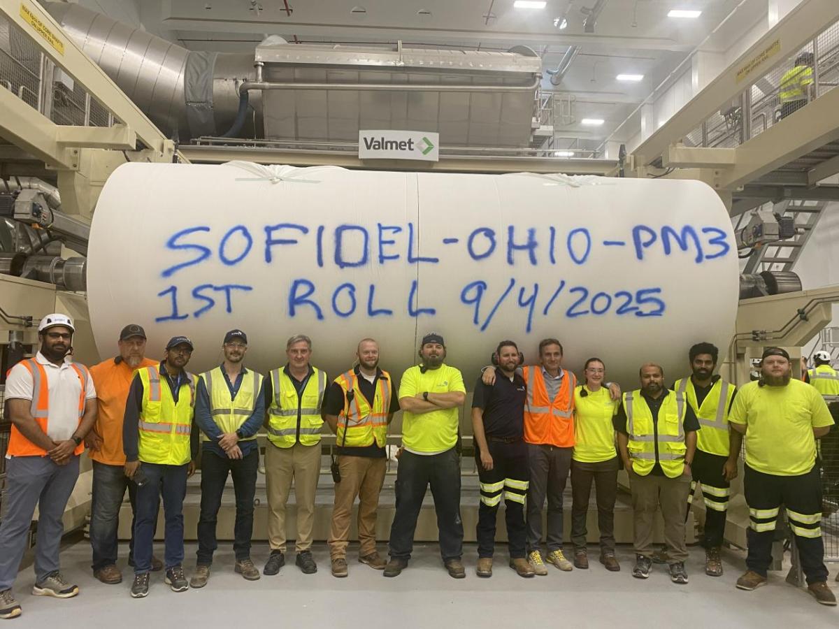 Group at Ohio plant