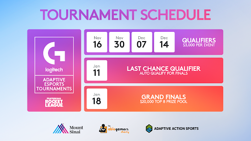 Rocket League Tournament, Calendar