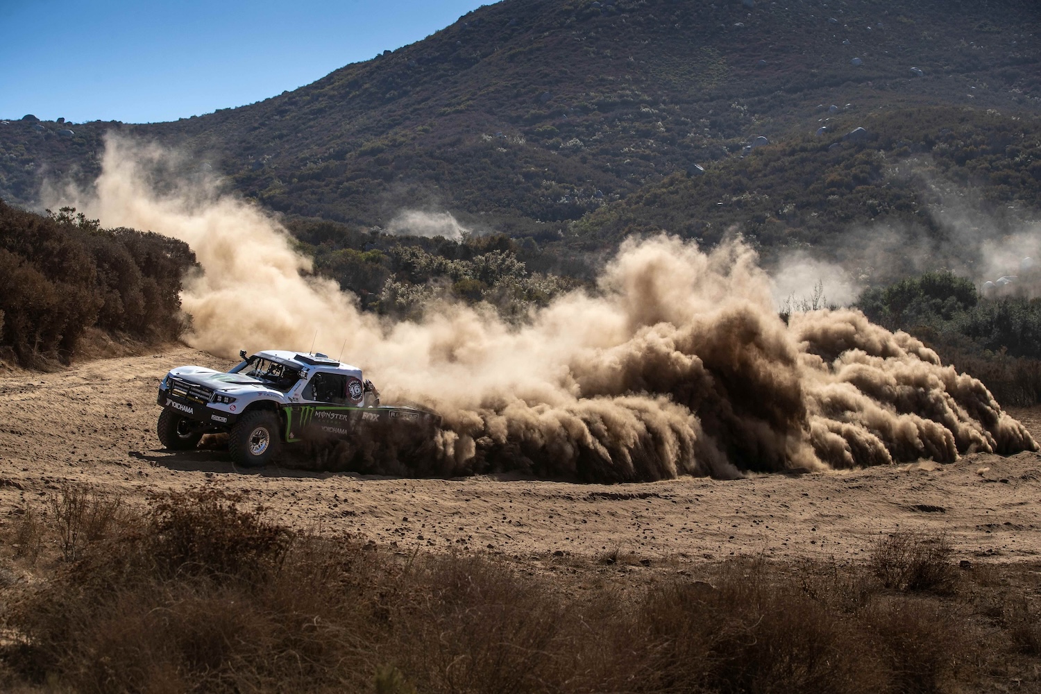 truck off-road racing in the baja peninsula of mexico