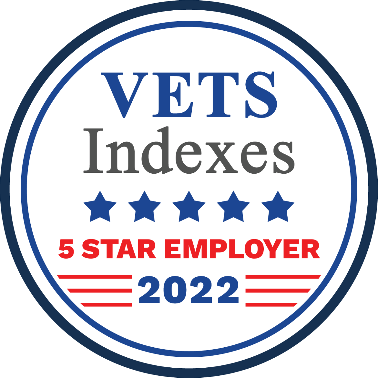 VETS Indexes 5 Star Employer 2022
