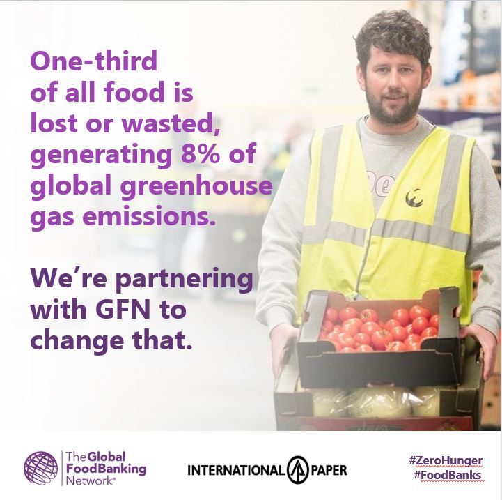 Paper International se asocia con GFN para reducir el desperdicio de alimentos y las emisiones de gases de efecto invernadero