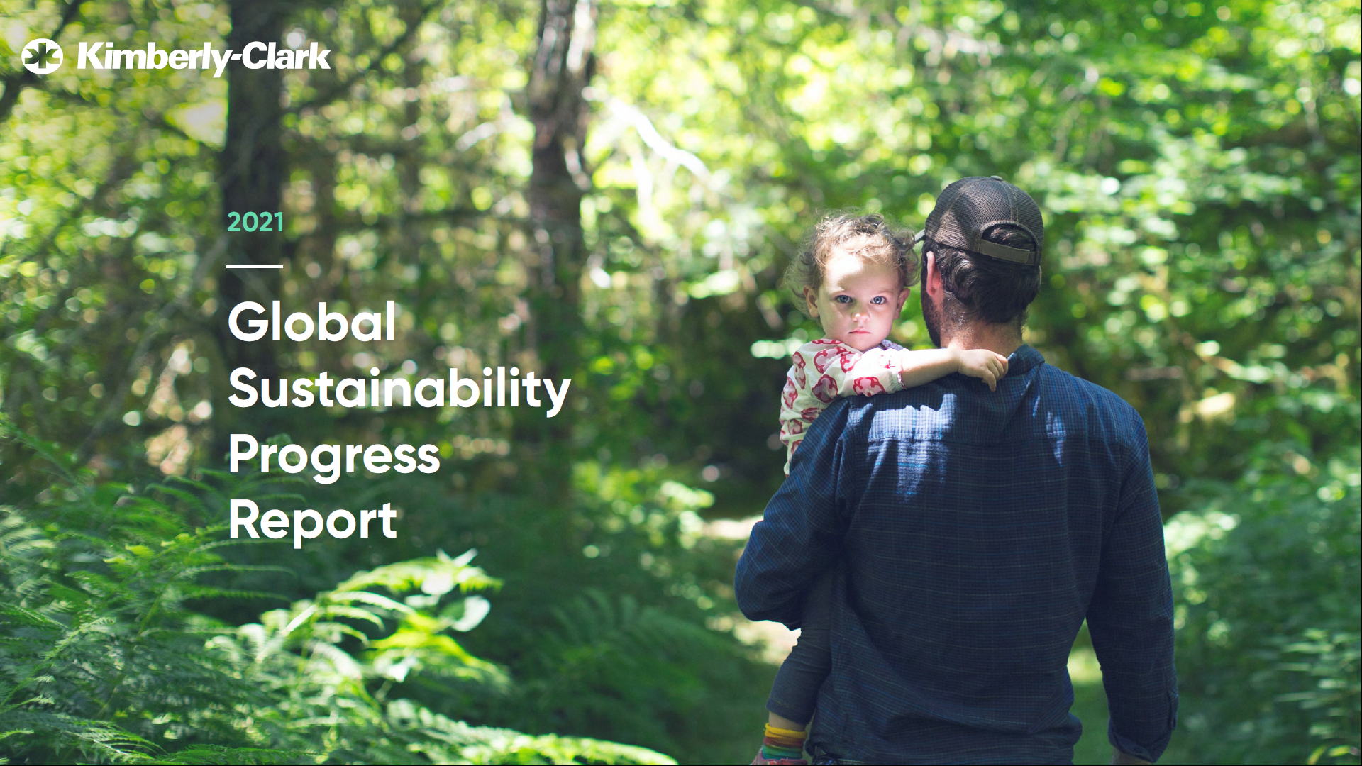 Kimberly-Clark  2021 Global Sustainability Report Cover