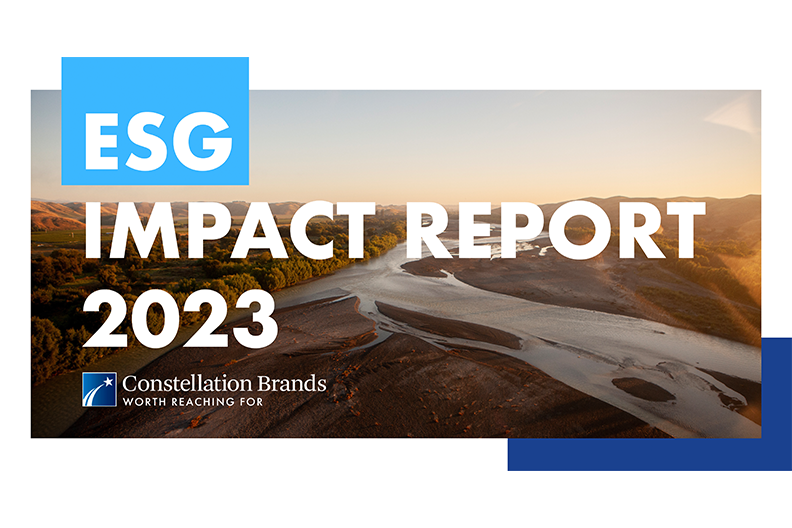 Cover for Constellations ESG Impact Report 2023