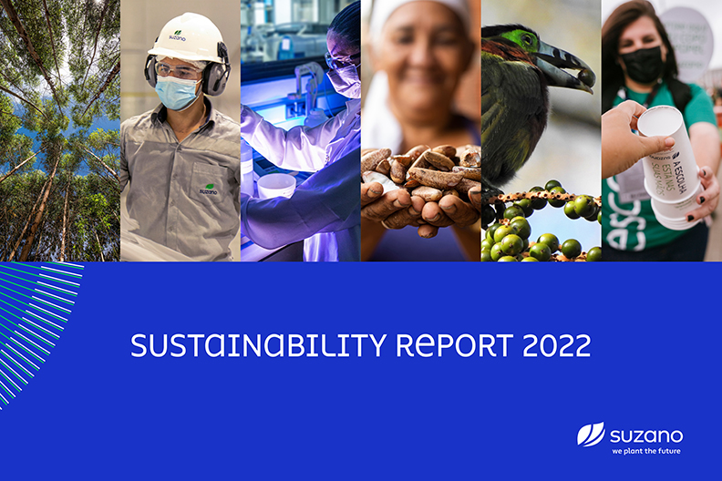 Suzano annual report cover