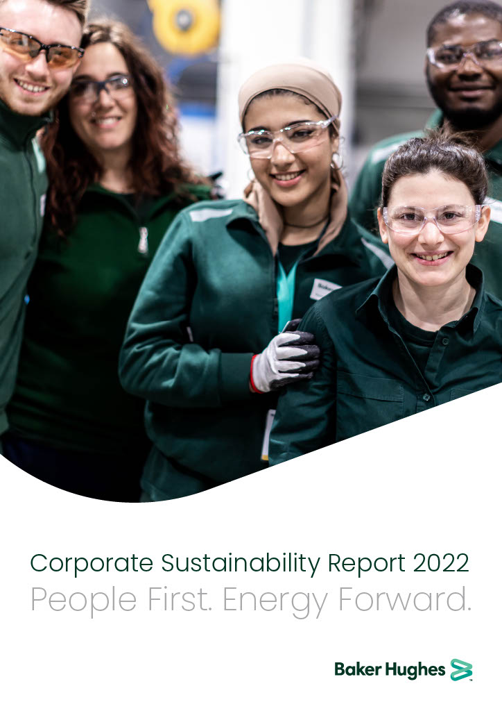 Baker Hughes CSR 2022 Report Cover