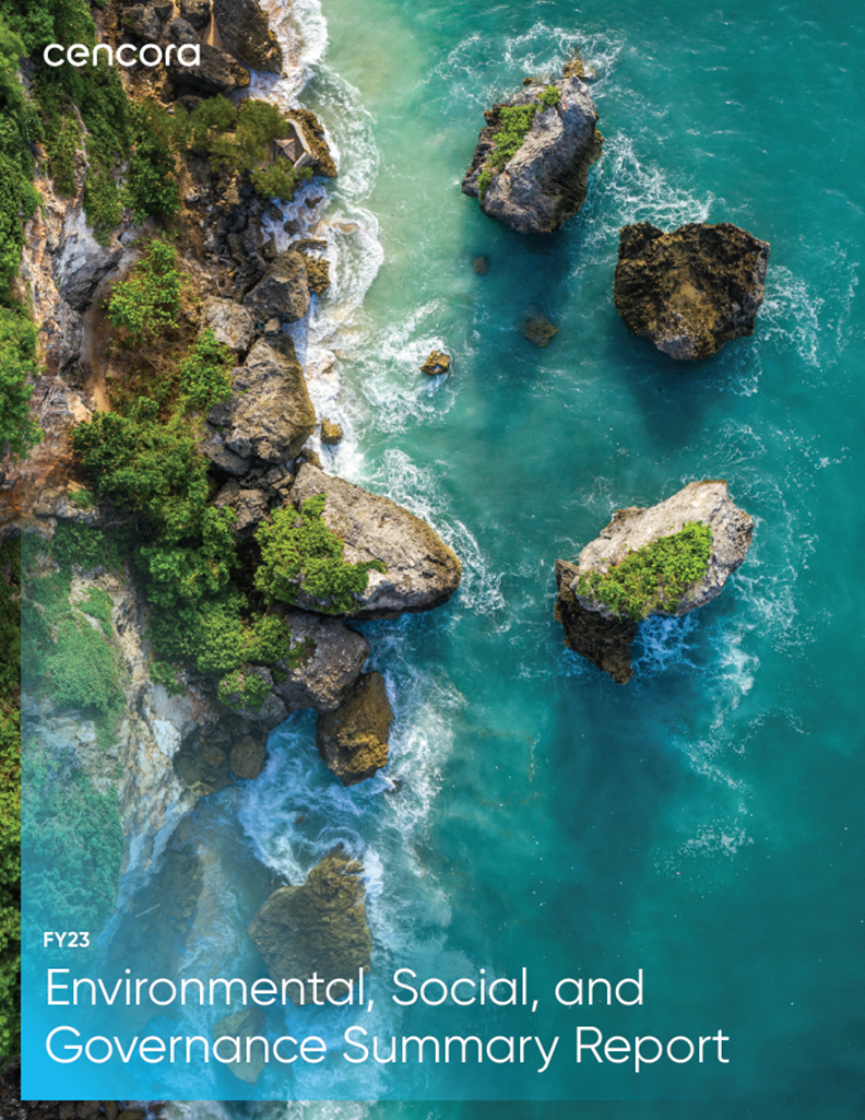 Cencora ESG Report Cover