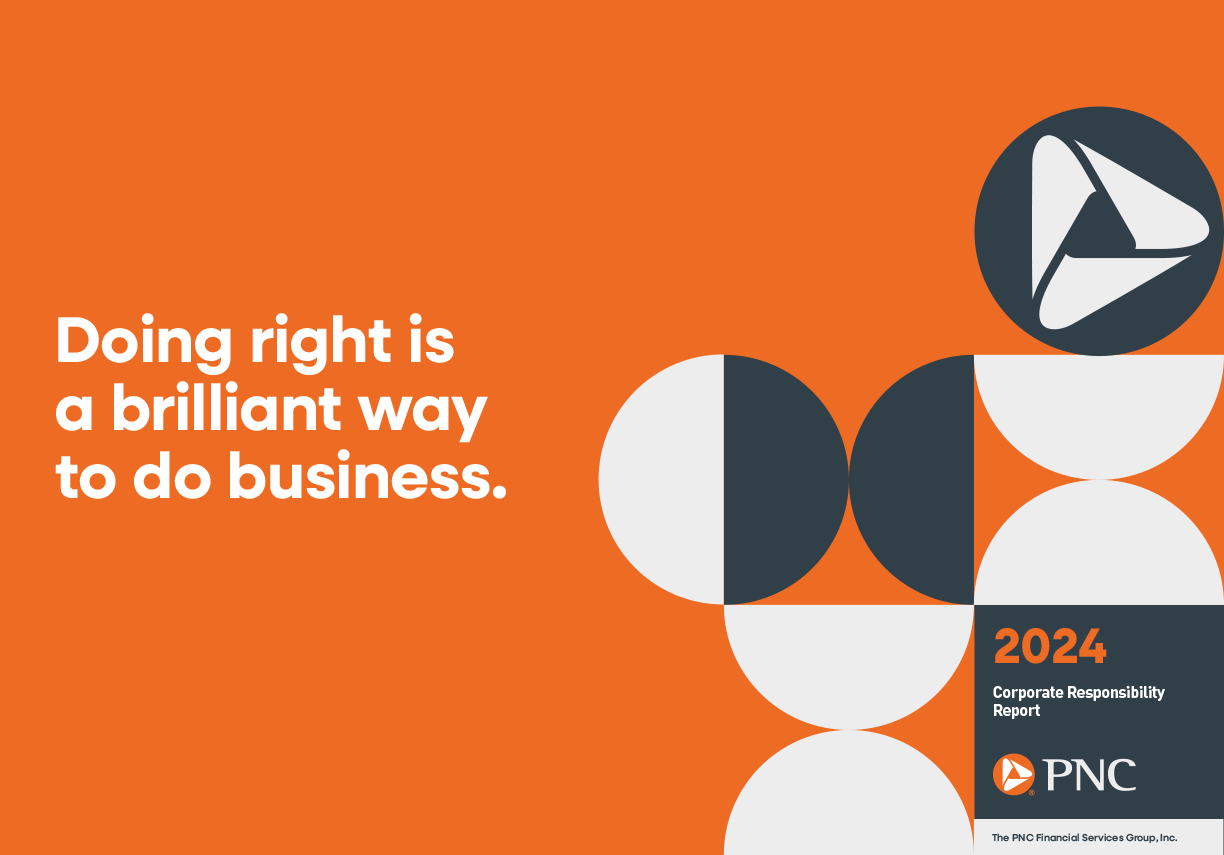 PNC 2024 Corporate Responsibility Report Cover