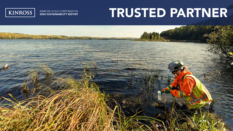 Person doing field test in pond