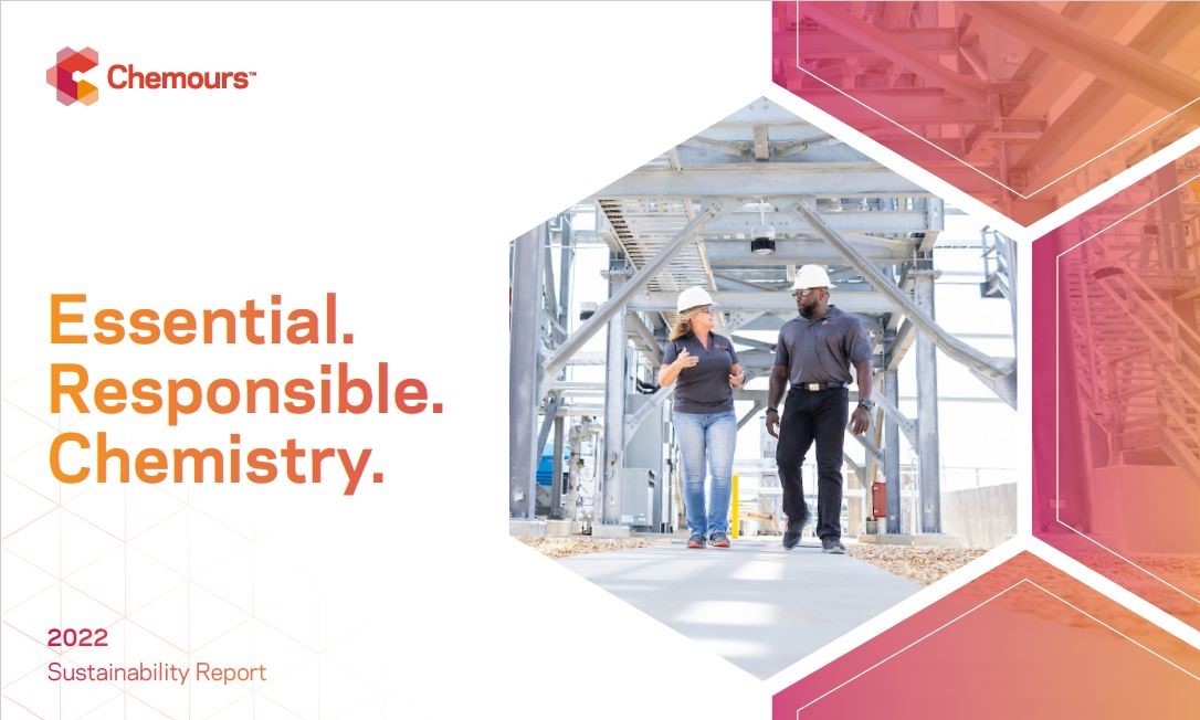 "Essential. Responsible. Chemistry. 2022 Sustainability Report"