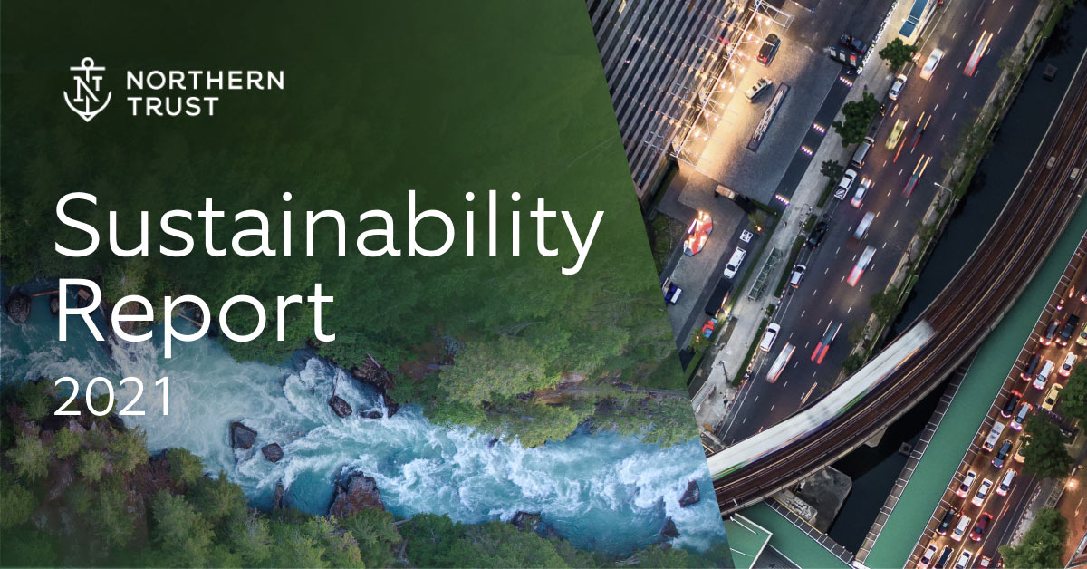 Northern Trust 2021 Sustainability Report cover