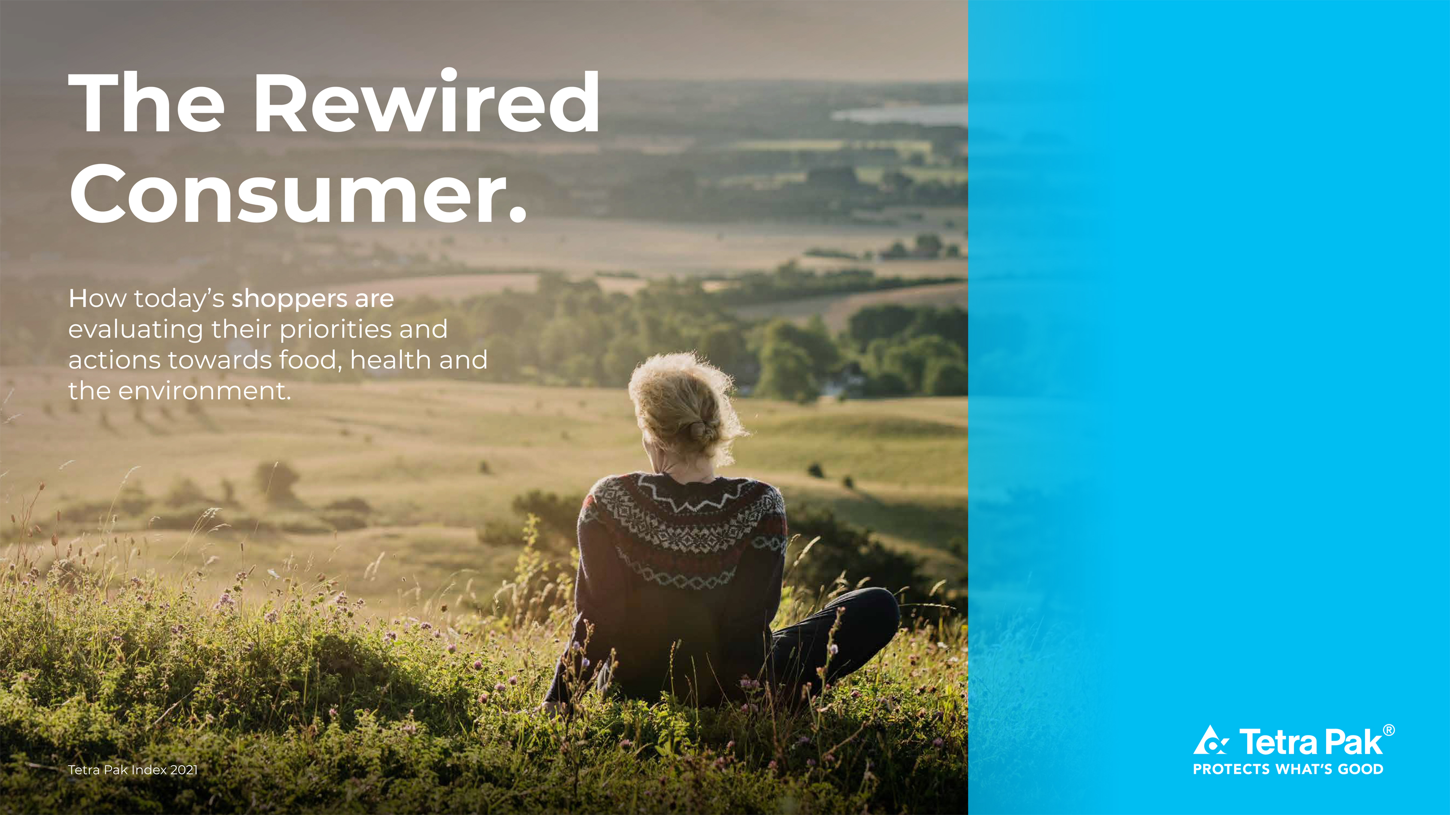 Women sitting in a field. Image reads: The Rewired Consumer.