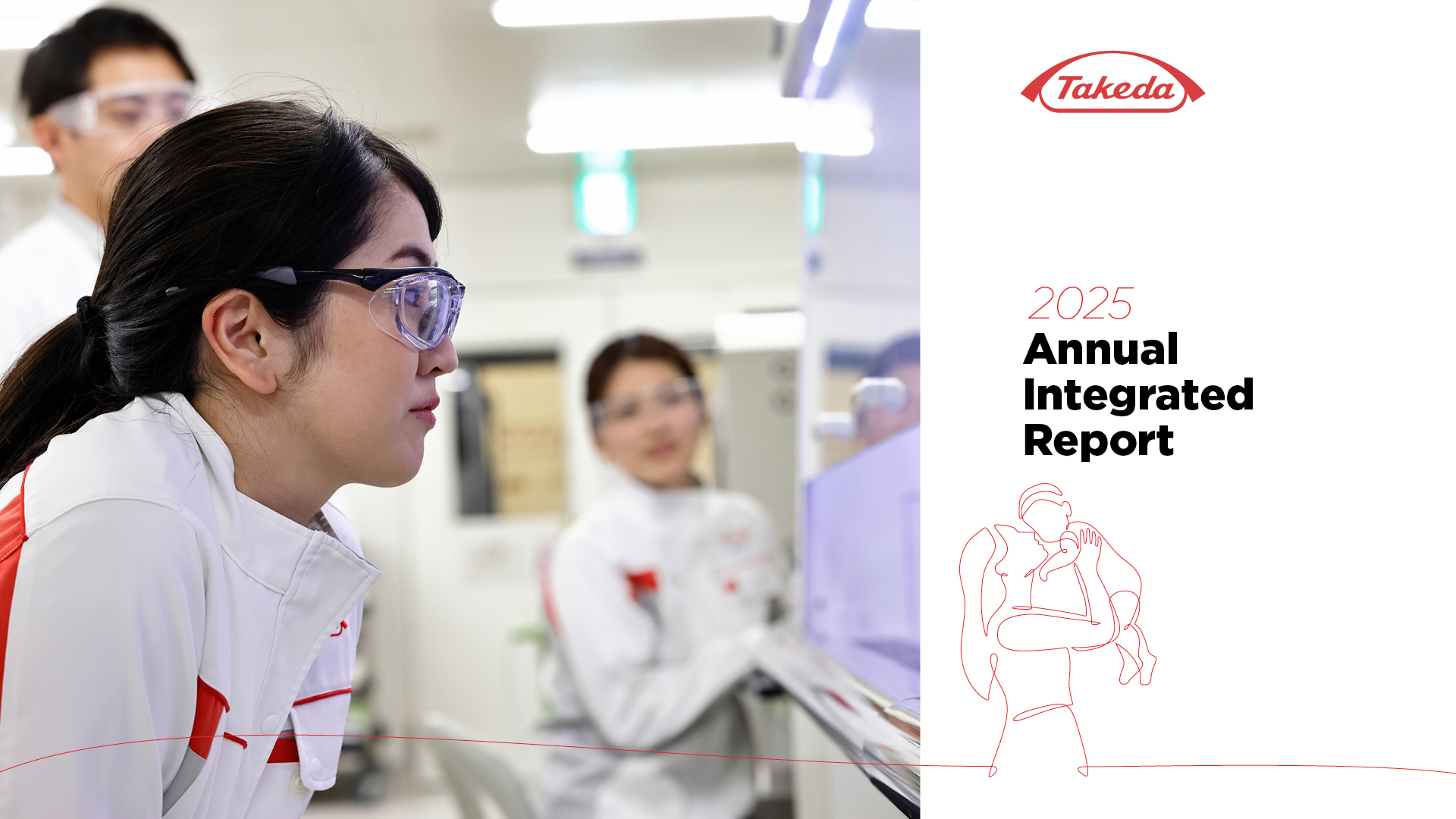 Takeda 2025 Annual Integrated Report cover