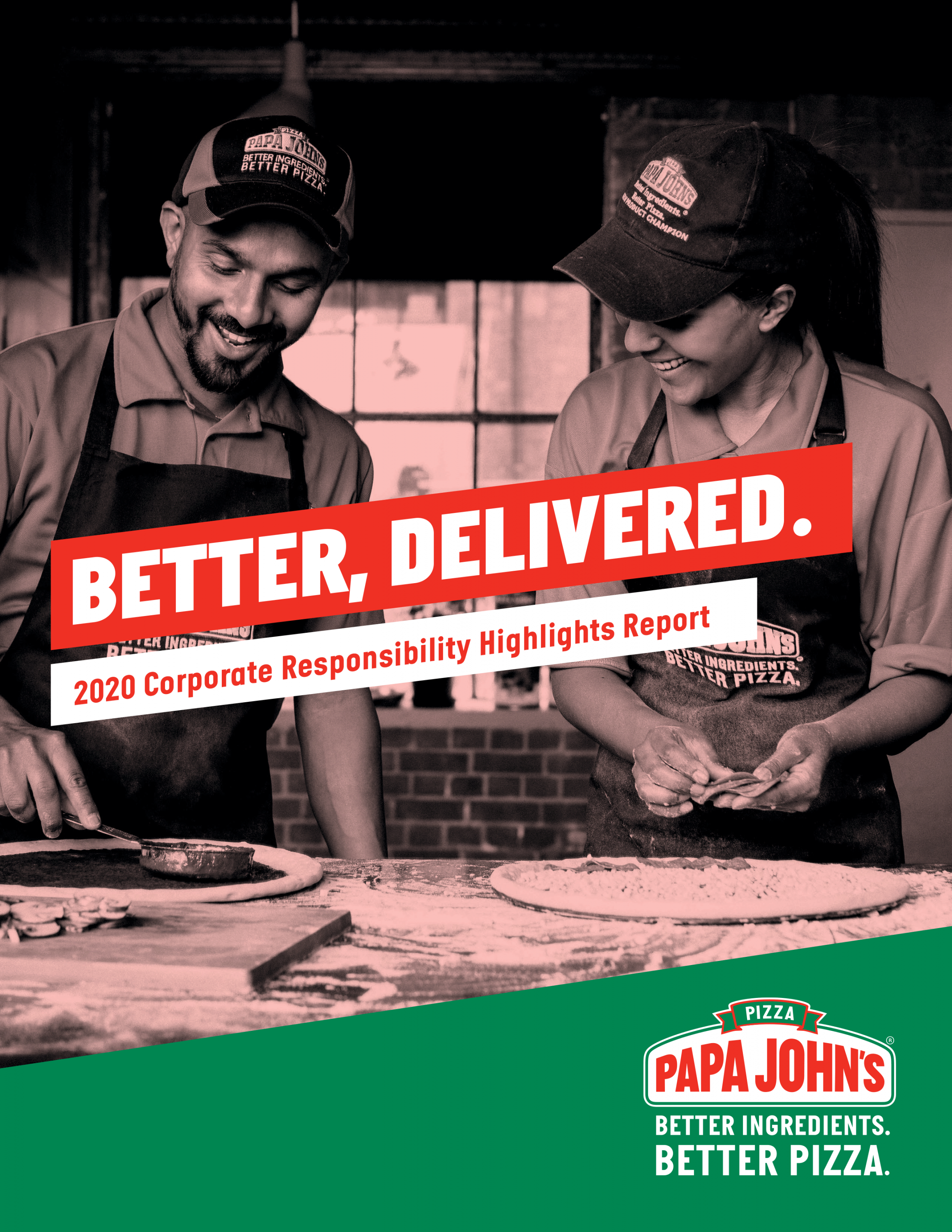 Papa John's report cover image