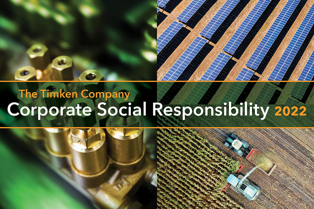 The Timken Company CSR report cover