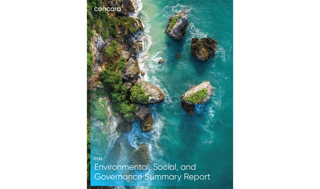Cencora ESG Report Cover