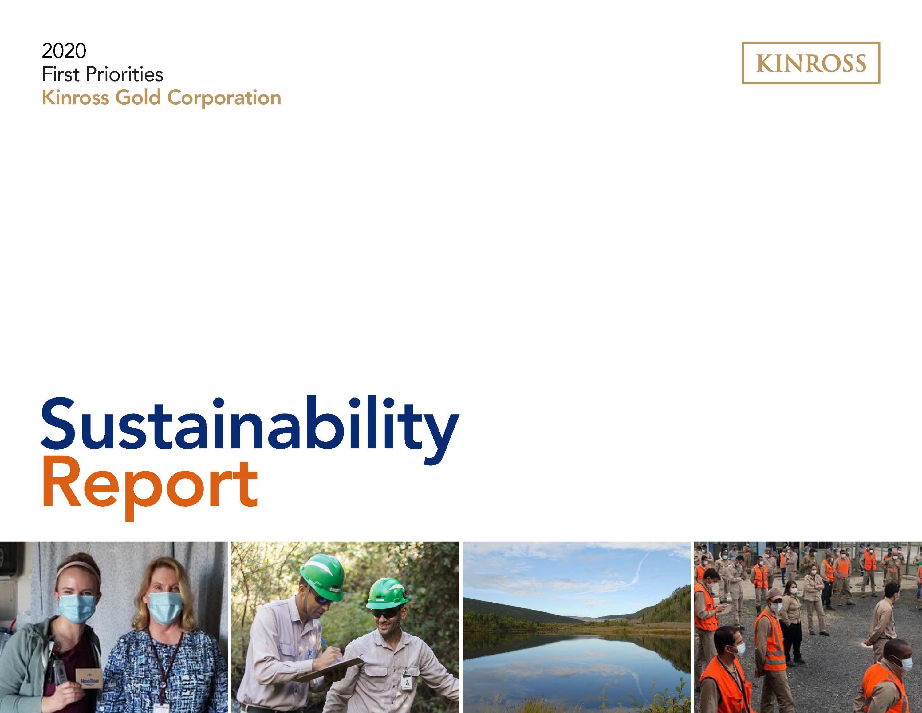 2020 Kinross Gold Sustainability Report Cover