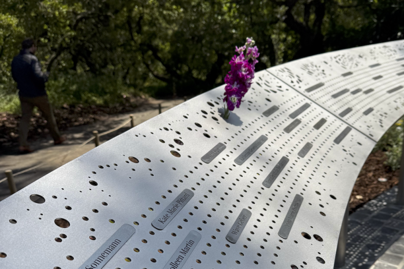 Breast Cancer Memorial Garden in San Francisco’s Golden Gate Park 