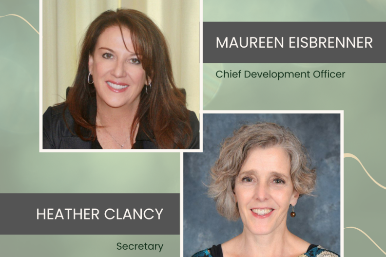 headshots of Maureen Eisbrenner and Heather Clancy 
