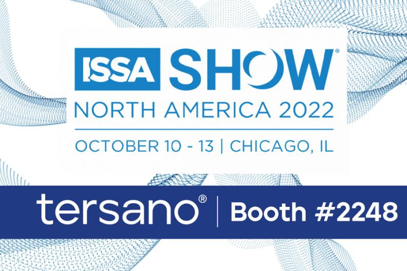 Tersano Booth 2248 at ISSA Show North America 2022 
