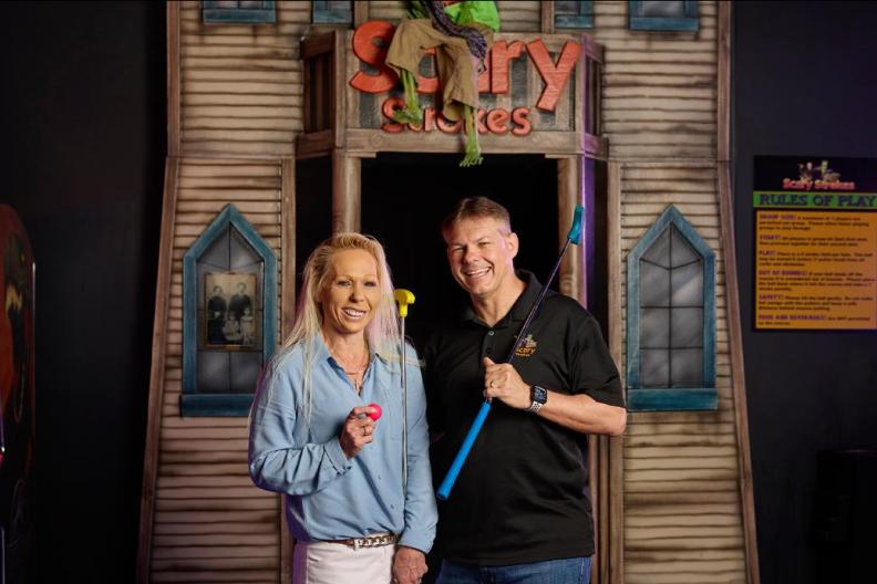 LaNeta and Doug Roth turned family entertainment into a community investment. Photo credit: Tom Sanders 