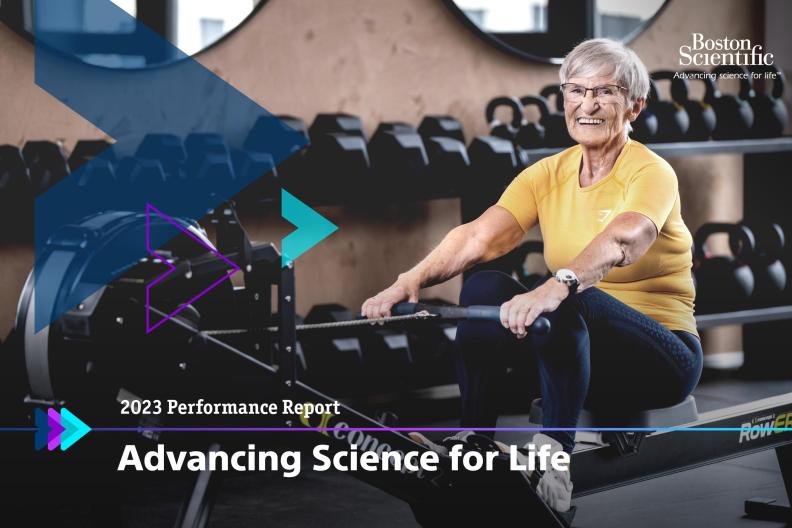 woman sitting on a rowing machine with &quot;Advancing Science for Life&quot; 