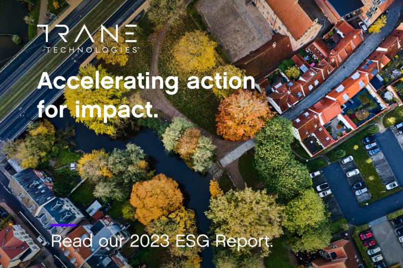 Trane Technologies 2023 ESG Report 