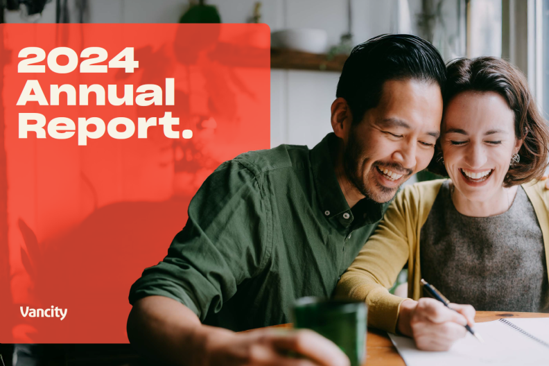 Vancity 2024 Annual Report cover 