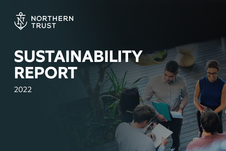 Northern Trust 2022 Sustainability Report cover 