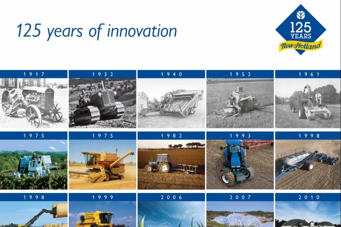 CSRWire - New Holland Agriculture Celebrates 125 Years of History