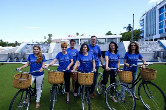 CSRWire - Bacardi Employees Travel Around Corporate Campus on Bicycles
