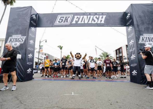 The LA Kings’ annual 5K run returned to Riviera Village in South Redondo Beach on September 13, 2025.