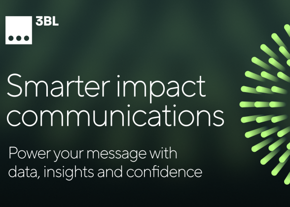 &quot;Smarter Impact Communications. Power your message with data, insights and confidence.&quot;