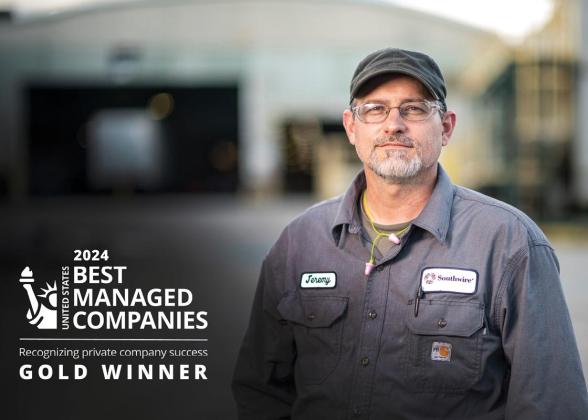 Southwire is proud to announce it has been selected as a 2024 US Best Managed Company for the fifth year in a row.