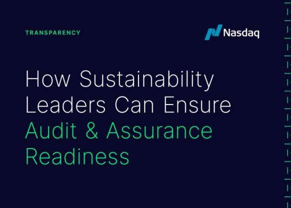 &quot;How Sustainability Leaders Can Ensure Audit &amp;amp; Assurance Readiness&quot;