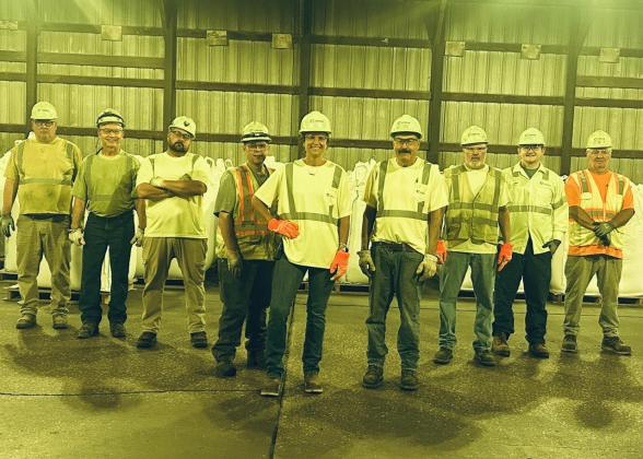 Troy Grove plant employees