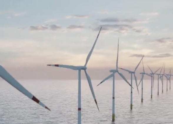windmills in water