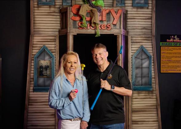 LaNeta and Doug Roth turned family entertainment into a community investment. Photo credit: Tom Sanders