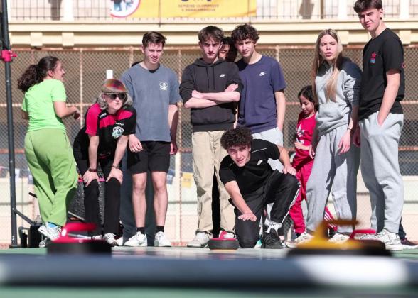 people playing a game