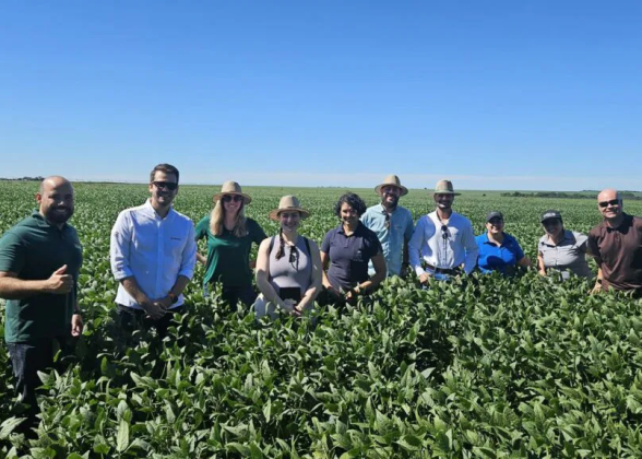 A group of people in a field