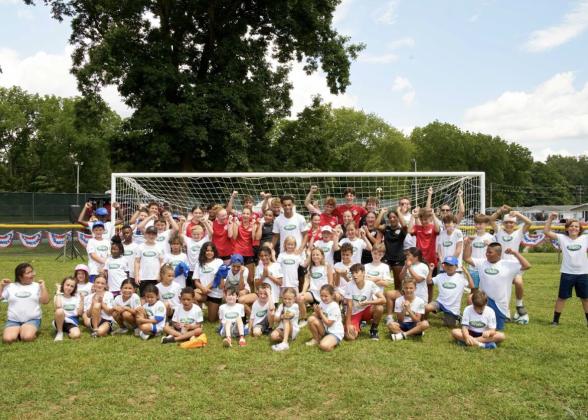 group photo of soccer players